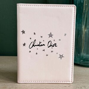 NEW! Christian Dior Passport Holder Pink Passport Holder